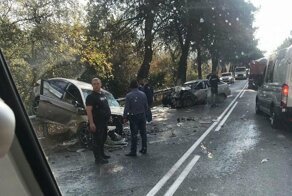 Авария дня. Страшное ДТП с погибшими под Геленджиком