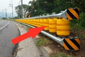 Отбойники, которые могут сохранить жизнь водителю