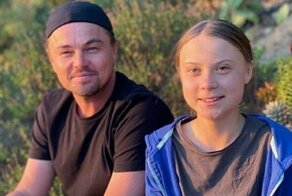 Леонардо ди Каприо и Грета Тунберг нашли друг друга