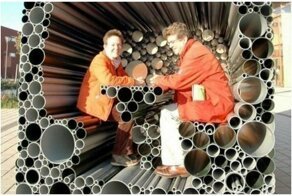 20 креативных подходов, в которых ПВХ трубы выступают элементами декора