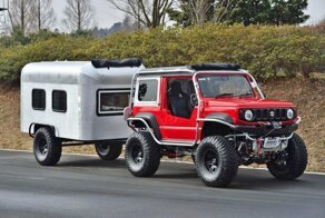 Японские студенты превратили Suzuki Jimny во внедорожного монстра