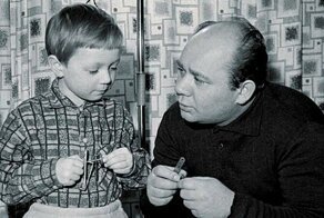 Подборка семейных фотографий любимых советских актеров