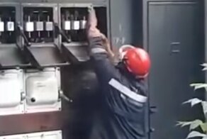 Эффектное замыкание во время обслуживания трансформаторной подстанции