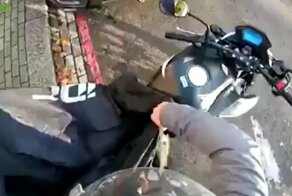 Столб коварно подкрался сзади