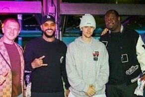 "Сколько ему заплатили?": Джастин Бибер пришёл на открытие бургерной Тимати