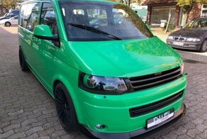 Быстрый Volkswagen Transporter с мотором от Porsche и рулём по центру