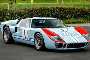 Ford GT40, принимавший участие в съемках фильма «Ford против Ferrari», уйдет с молотка