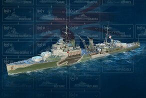 Крейсер Fiji против немецкой авиации