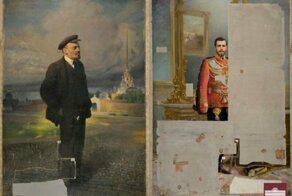 Таинственная картина: как спустя век за портретом Ленина обнаружили Николая II