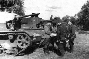 Бой взвода Т-26 глазами его командира