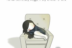 Художница рисует мелочи в отношениях, которые делают жизнь ярче