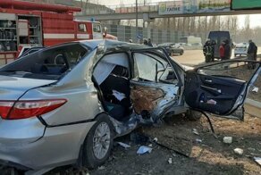 Авария дня. С детьми на красный сигнал светофора