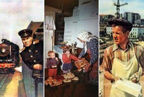 1950 год в цвете. СССР