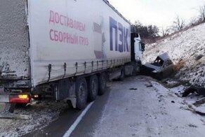 Авария дня. В Бурятии в ДТП с фурой погиб молодой водитель