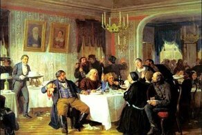 Развлечения русских купцов