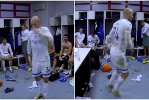 Самый скромный футболист «Динамо» устроил танцы в раздевалке после победы