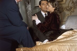 Закулисные снимки и кадры из культового фильма Альфреда Хичкока "Дурная слава"