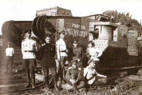 Танки барона Врангеля против броневиков Красной армии в Крыму