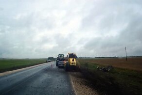 Знаменитые ВАЗовские тормоза в действии