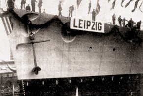 Бесславная кончина крейсера Leipzig