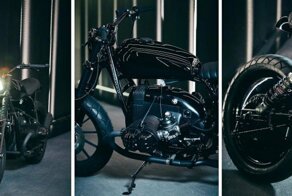 Blitz Motorcycles: кастом BMW R80RT Black Dot Mark One, изготовленный на заказ