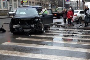 Авария дня. Старшеклассник устроил серьезное ДТП в Петербурге