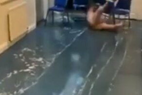 Голый страйк: в Сеть попало видео с новогоднего корпоратива