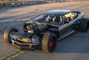 Хот-род, созданный на основе Lamborghini Espada V12, продадут с аукциона