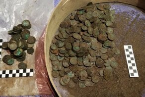 10 000 старинных монет обнаружили на строительной площадке