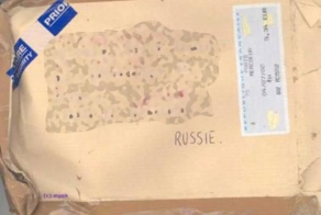 Письмо из франции в Россию (2 фото)