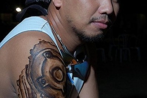 Татуировки в стиле киберпанк (20 фото)