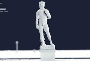 На 3D-принтере напечатали миллиметрового «Давида» Микеланджело