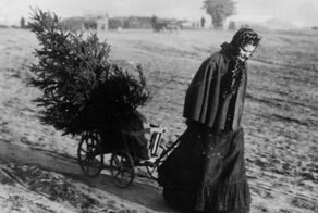"Дух Рождества" на фотографиях 1895–1930 годов