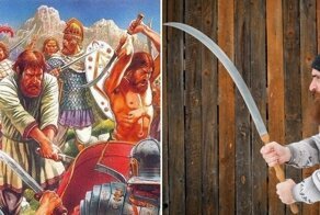 Ромфея, которым рубили хоботы боевым слонам