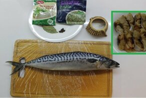 Скумбрия соленая в домашних условиях. Без косточек!