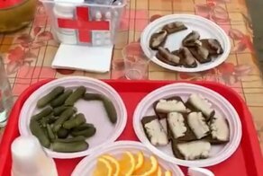 Пункт помощи пострадавшим в новогодние праздники