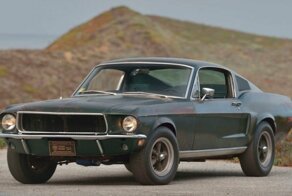 Оригинальный Ford Mustang GT "Bullitt" 1968 года пустят с молотка