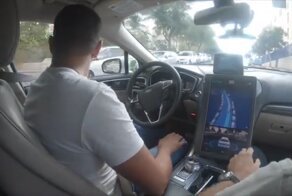 Видео: поездка на беспилотном авто по улицам Иерусалима