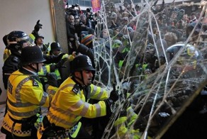 Студенческие протесты в Лондоне (10 фото)