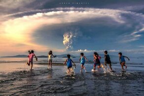 Ужасающая мощь вулкана Тааль в фотографиях