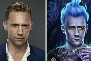 Художница превращает современных звезд в персонажей Диснея