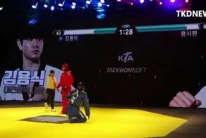 В Корее в реальные поединки по тхэквондо добавили шкалы здоровья, как в видеоиграх