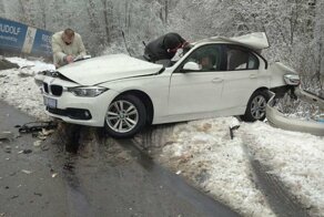 Авария дня. Водитель чудом остался жив в страшном ДТП под Минском