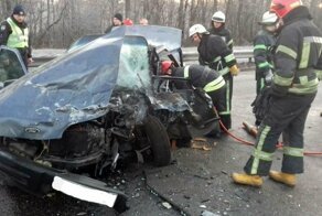 Авария дня. Смертельный вылет внедорожника на встречку