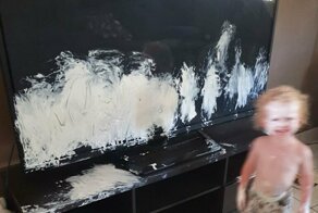 Вот что может сделать двухлетний малыш всего за несколько минут!