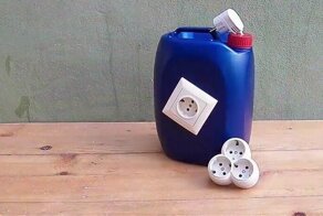 Удлинитель из пластиковой канистры