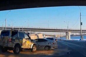 Водитель УАЗа стал невольным фигурантом дорожных учений