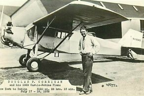 Дуглас "Не Туда" Корриган | Пилот, который по ошибке перелетел океан