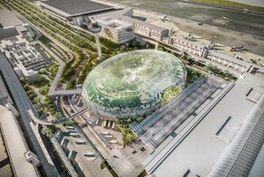 Уникальное сооружение Jewel Changi Airport в лучшем аэропорту