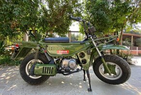 Редкий ретро мини скутер Honda Motra 50 1982 года